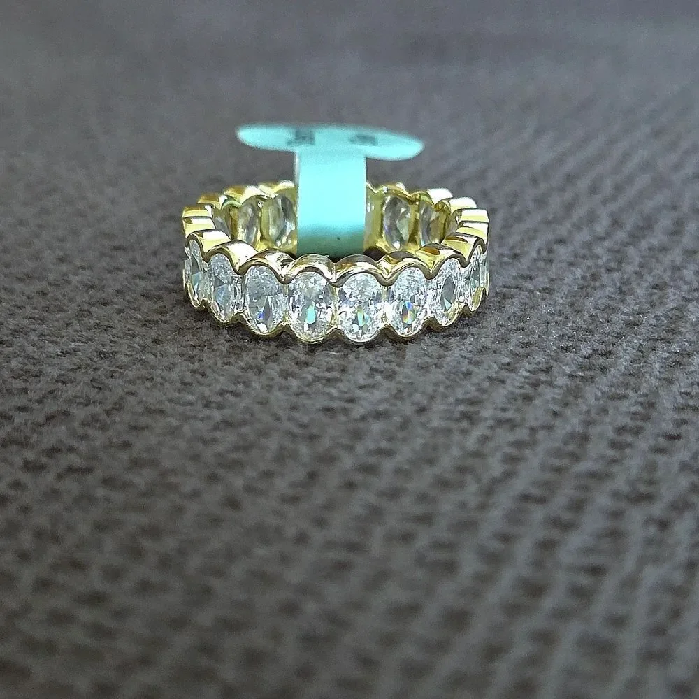 Eternity♾️ Ring💍 With Clear Baguette Crystals💎 - NWT